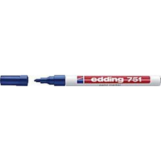 edding 751 Lackmarker 1-2mm, blau