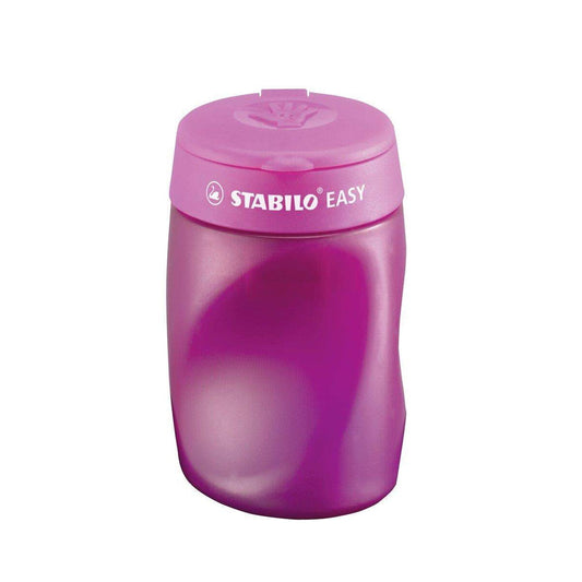 Ergonomischer Dosen-Spitzer für Rechtshänder - STABILO EASYsharpener - 3 in 1 - pink