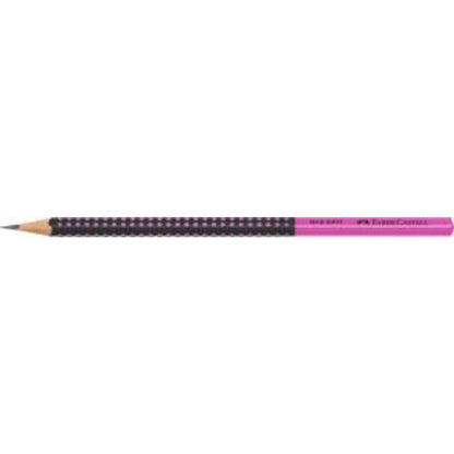 Faber-Castell Bleistift Grip 2001 Two Tone sw/pink