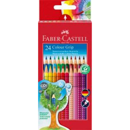 Faber-Castell Buntstift Colour GRIP 24er Kartonetui