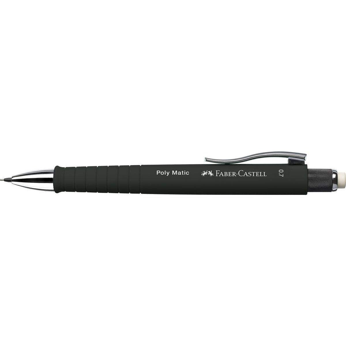 Faber-Castell Druckbleistift Poly Matic 0,7mm schwarz