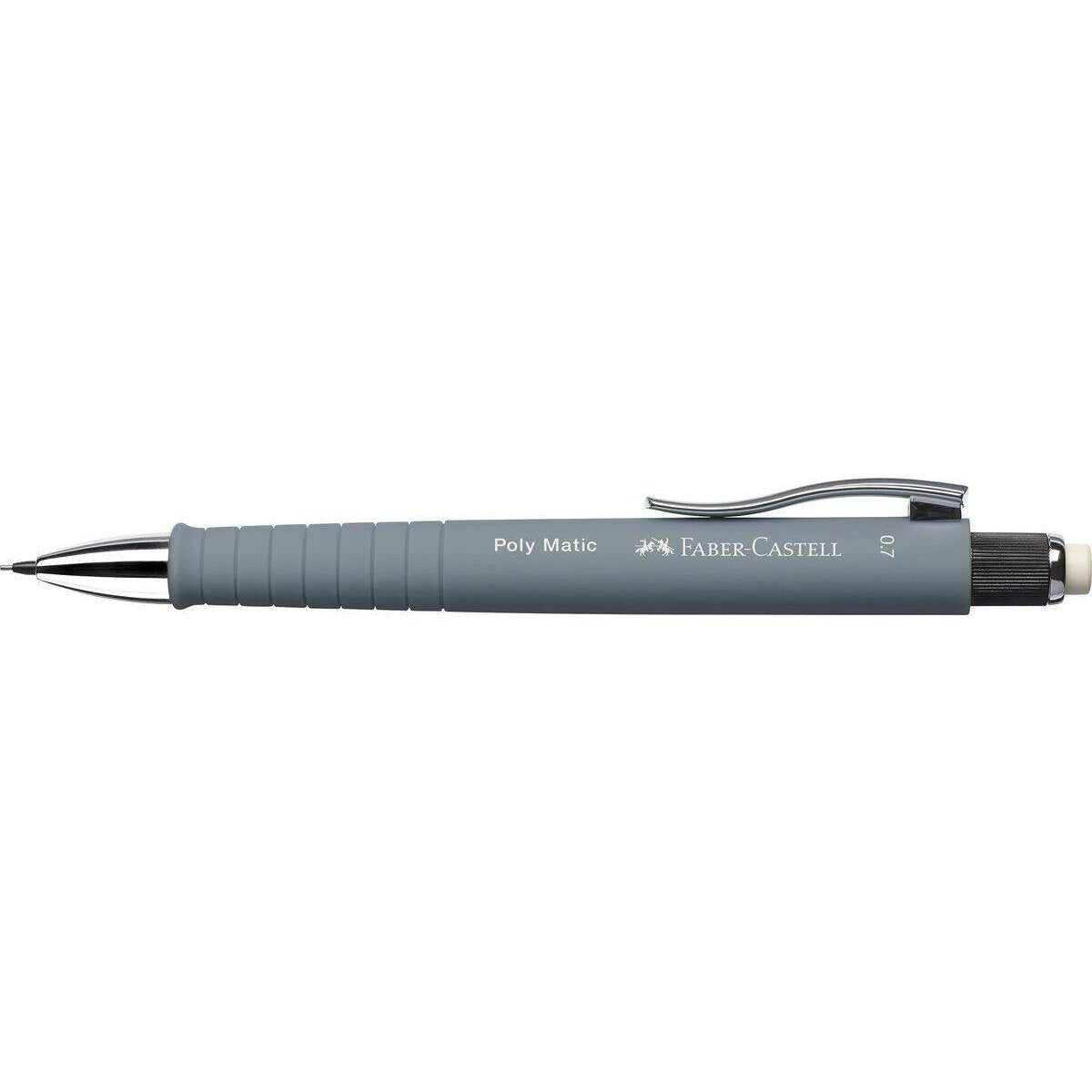 Faber-Castell Druckbleistift Poly Matic 0,7mm grau