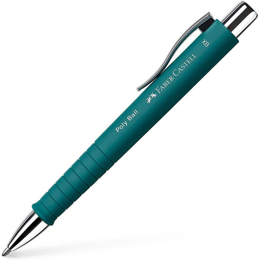 Faber-Castell Kugelschreiber Poly Ball XB, emerald grün