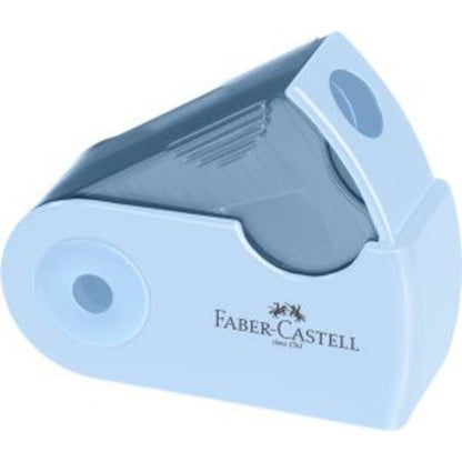 Faber-Castell Spitzdose Sleeve Mini New Harmony Farben, 1 Stück, 3-fach sortiert