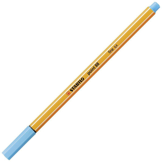 Fineliner - STABILO point 88 - Einzelstift - azurblau