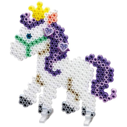 Hama Bügelperlen 3252 Kleines Geschenkset Ponyspaß mit ca. 2.000 bunten Midi Bügelperlen