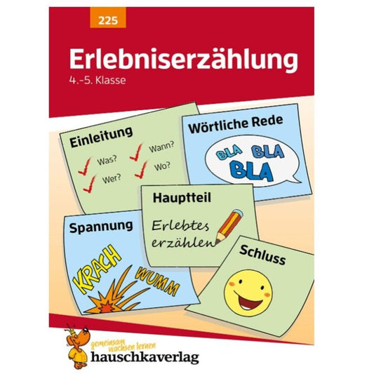 Hauschka Verlag Erlebniserzählung. Aufsatz 4.-5. Klasse