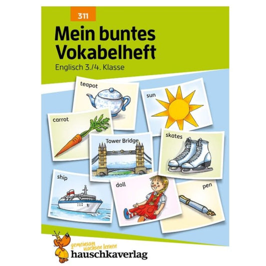 Hauschka Verlag Mein buntes Vokabelheft. Englisch 3./4. Klasse