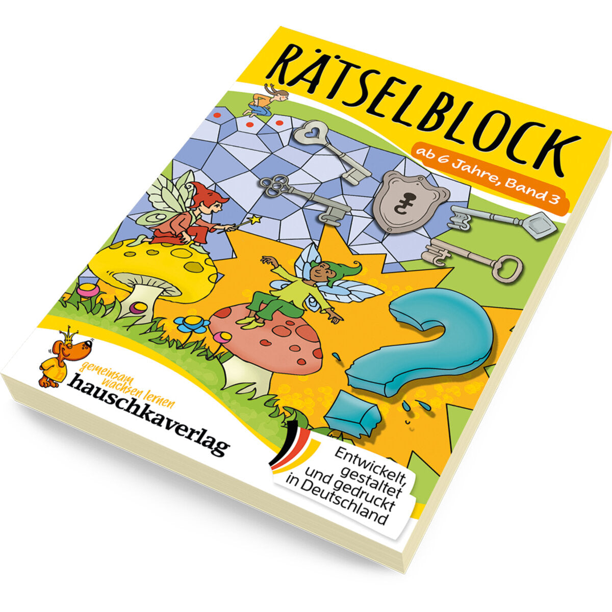 Hauschka Verlag Rätselblock ab 6 Jahre, Band 3