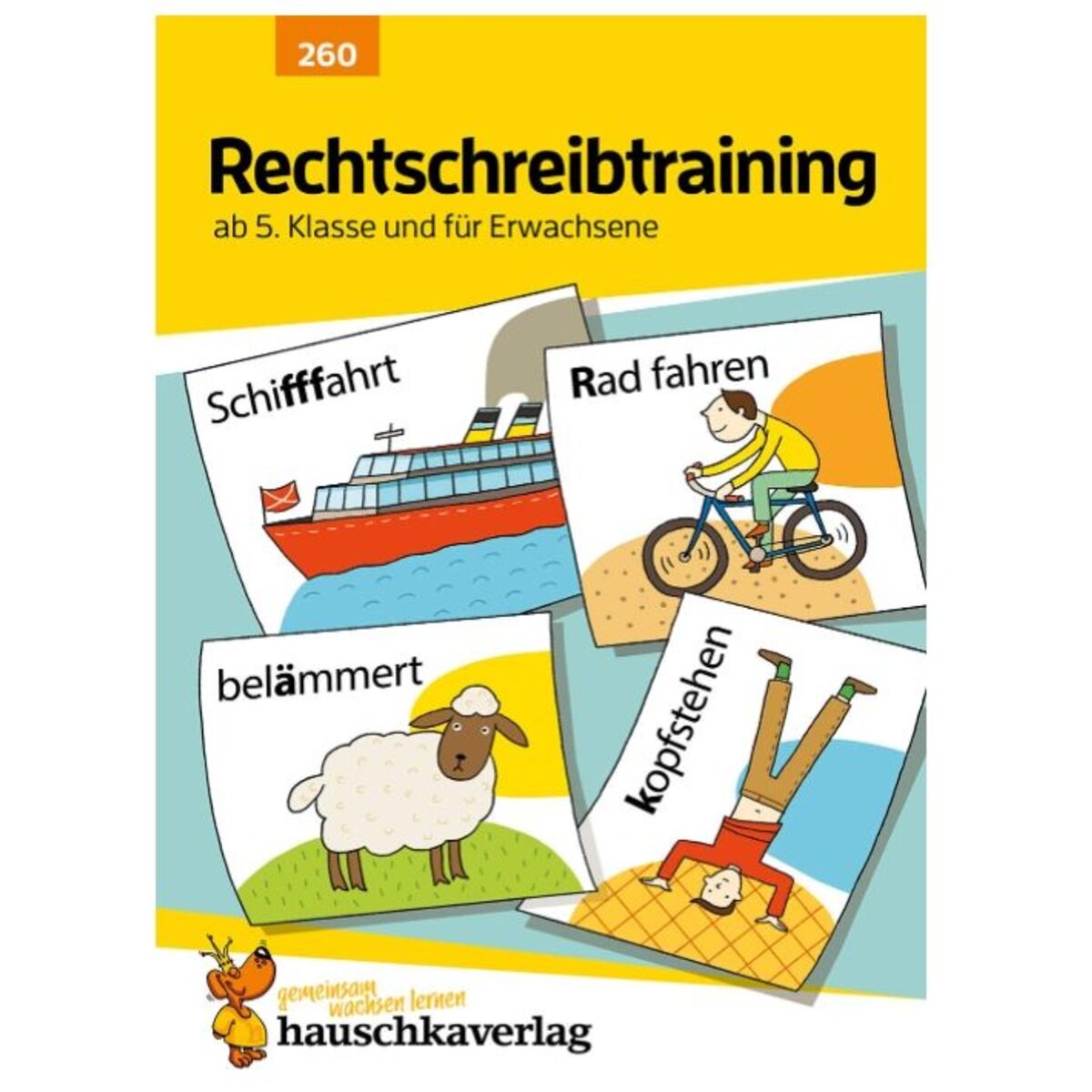 Hauschka Verlag Rechtschreibtraining ab 5. Klasse und für Erwachsene