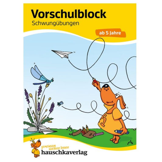 Hauschka Verlag Vorschulblock Schwungübungen ab 5 Jahre