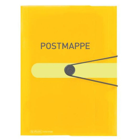 Herlitz Postmappe easy orga to go, PP-Folie, DIN A4, gelb