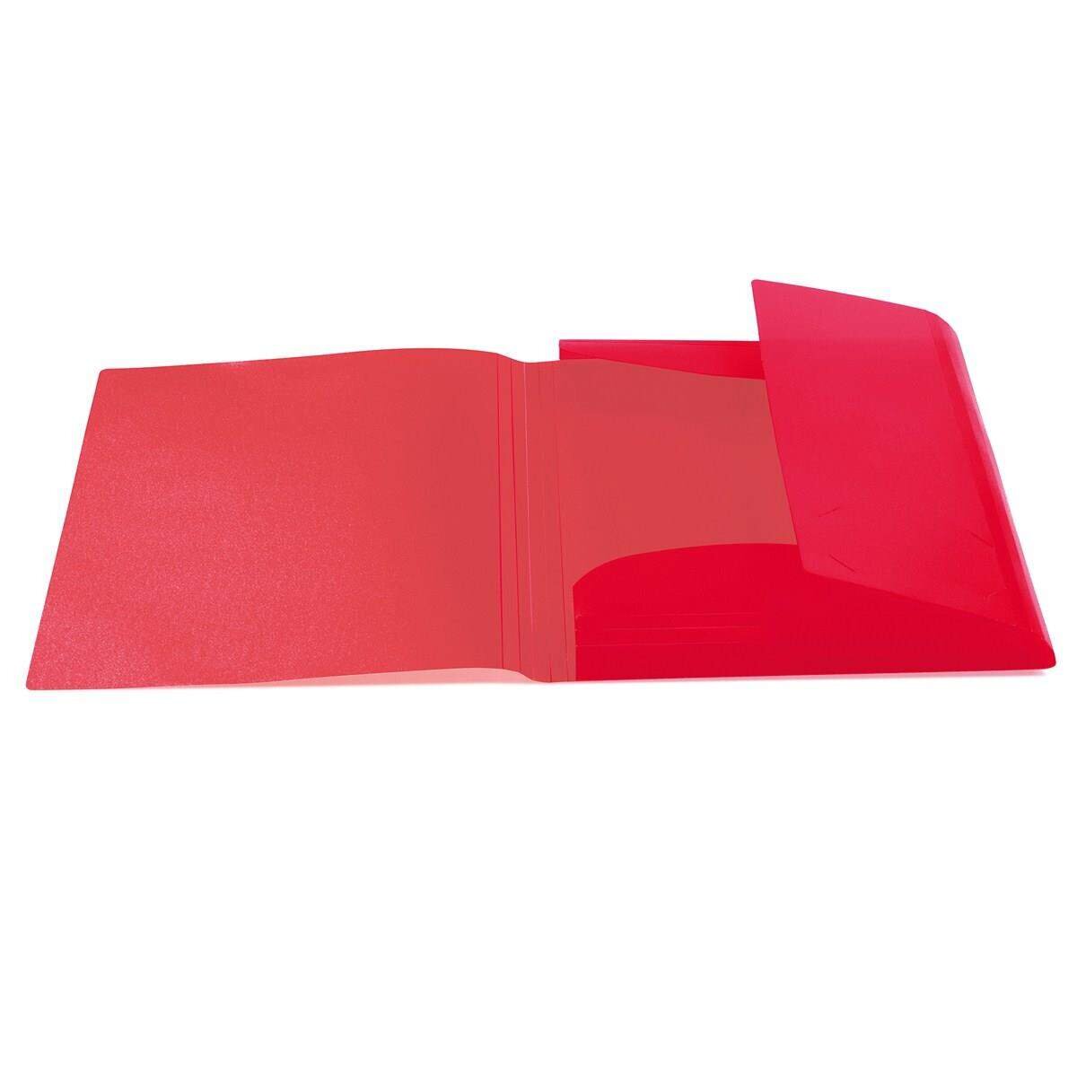 HERMA Sammelmappe A3 PP transluzent rot