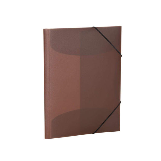 HERMA Sammelmappe A4 PP transluzent braun