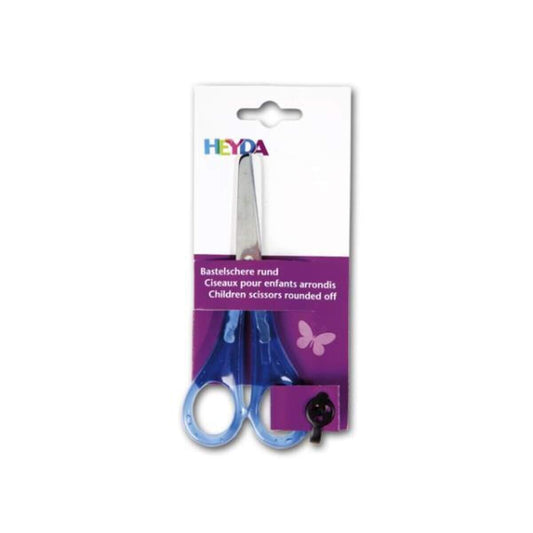 Heyda Kinderschere 13 cm rund sortiert