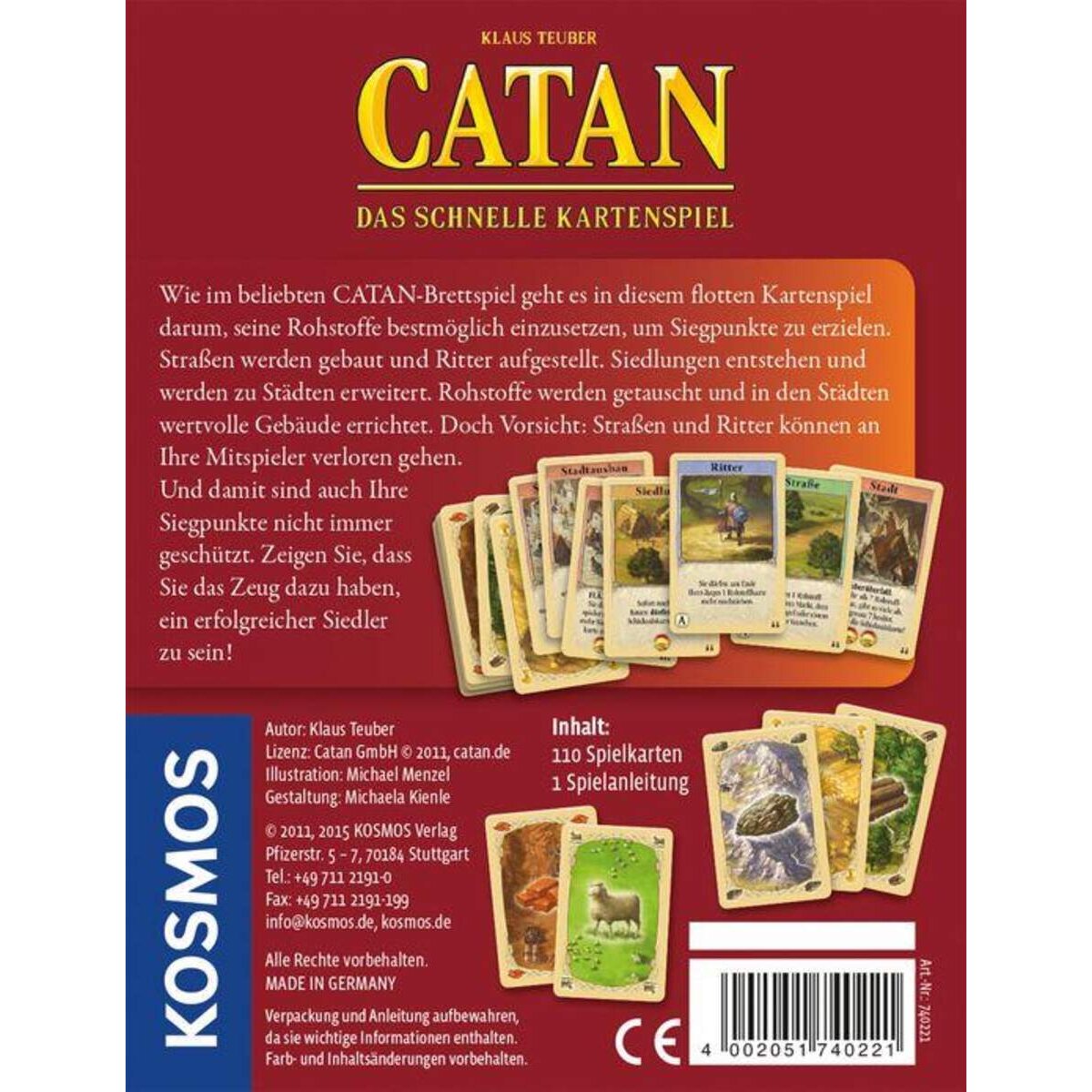 KOSMOS CATAN Das schnelle Kartenspiel