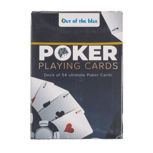 Out of the Blue Spielkarten, Poker, 54 Karten pro Blatt