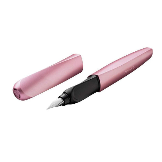 Pelikan Twist® Füller Feder M, Girly Rose universell für Rechts- und Linkshänder