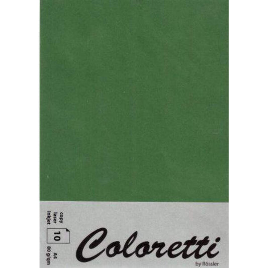 Rössler Coloretti Briefbogen 10 Blatt Din A4 80g Forest