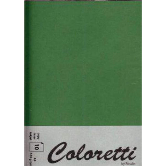 Rössler Coloretti Karten, A4, 165gm², forest, 10 Stück