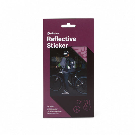 Satch Refective Sticker lila