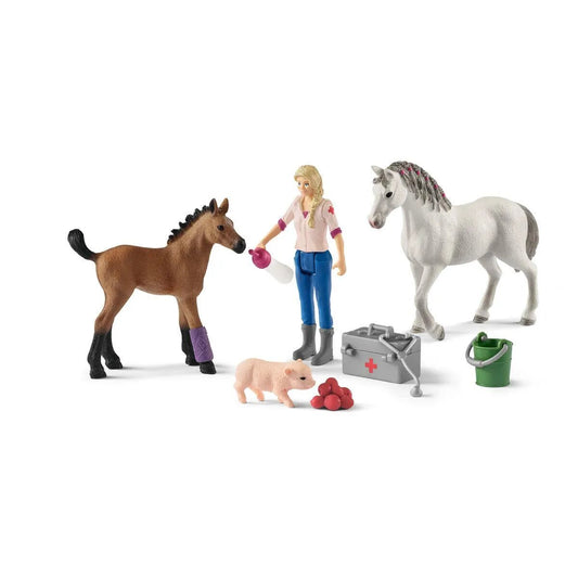 Schleich® 42486 Farm World Arztbesuch bei Stute und Fohlen