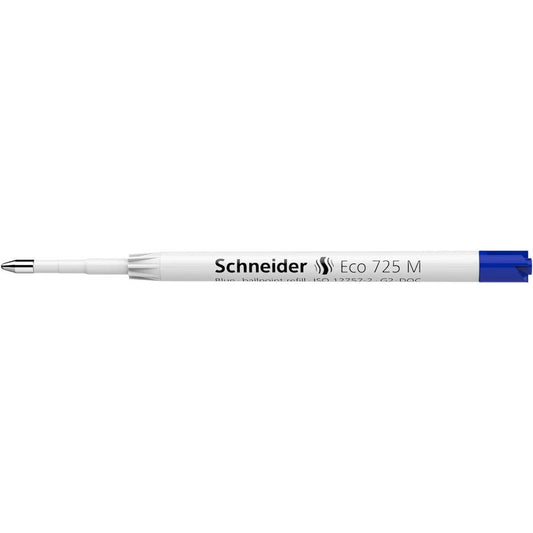 Schneider Kugelschreibermine Eco 725, Großraummine ISO-Format G2, dokumentenecht, M, blau