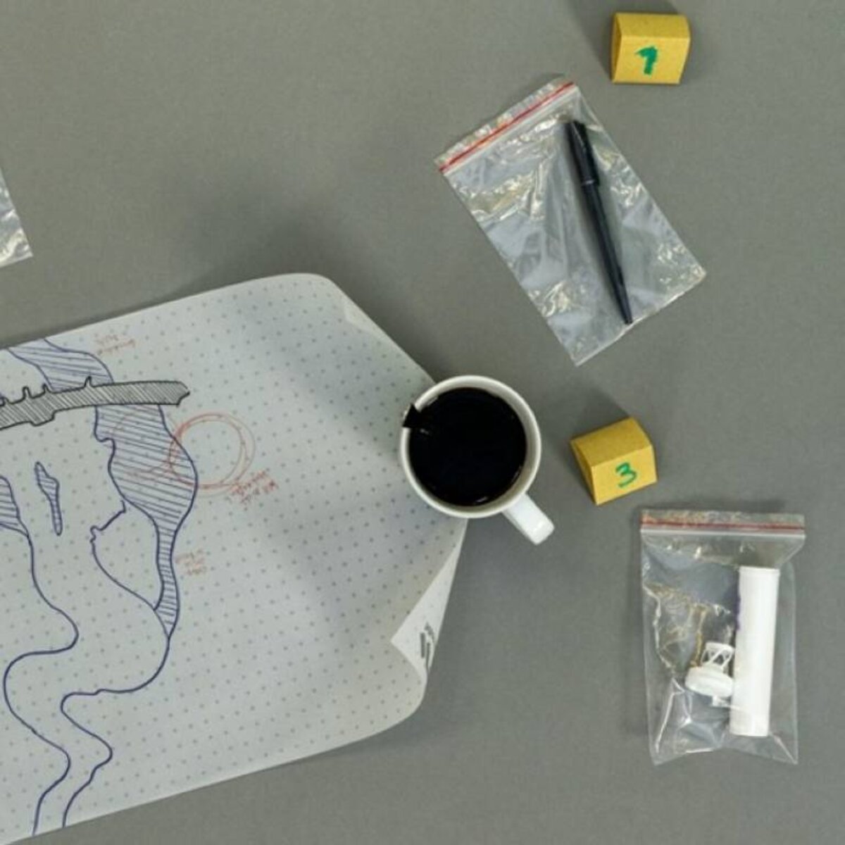 Topp Crime Files Fallakte Verhängnisvolles Treibgut Detektivspiel bis zu 4 Spieler