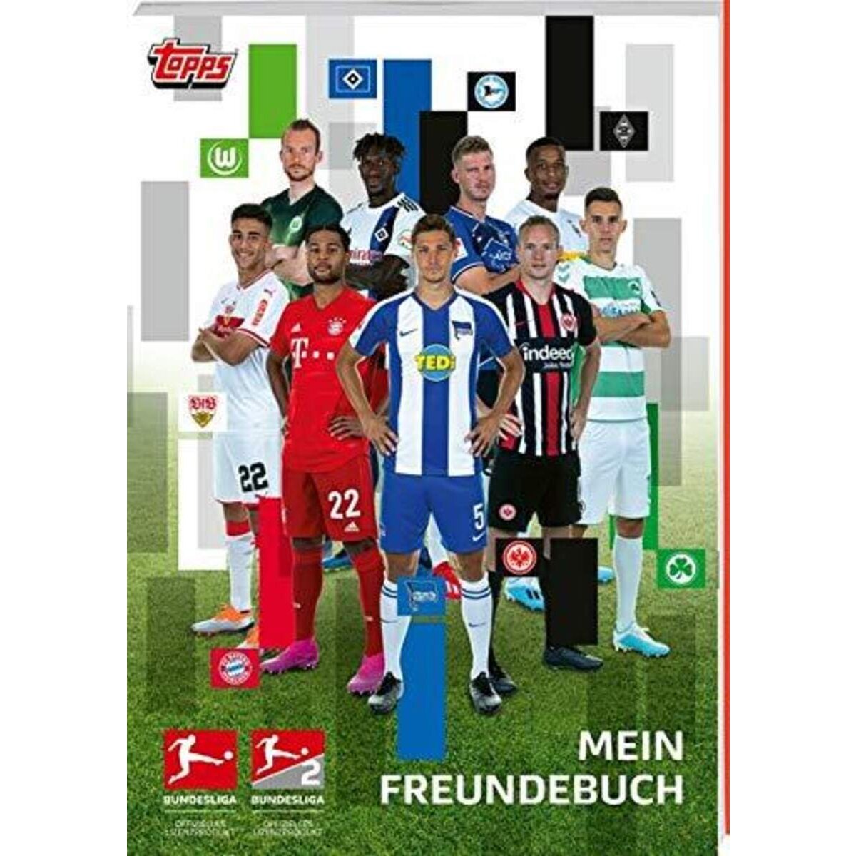 Topps Bundesliga Freundebuch