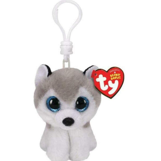 ty Beanie Clip Husky Buff