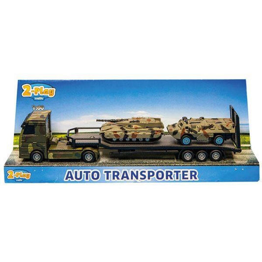 Van Manen Militärtransporter mit 2 Panzern