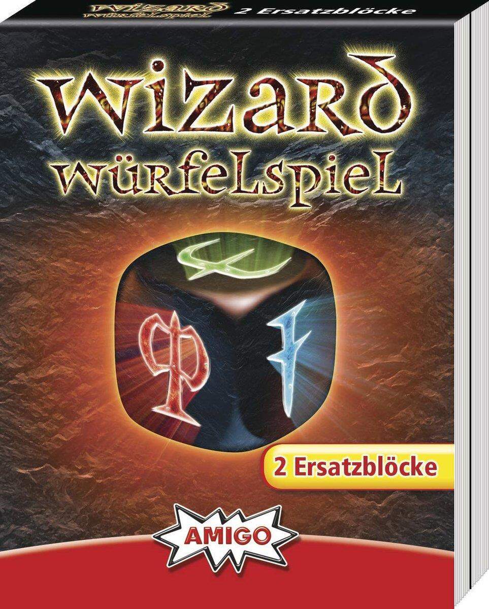 AMIGO Wizard Würfelspiel Ersatzblöcke, 2 Stück