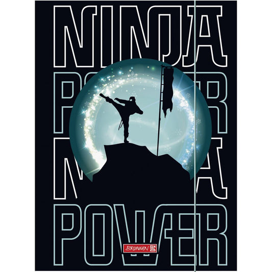 BRUNNEN Sammelmappe Karton Ninja Power, A3