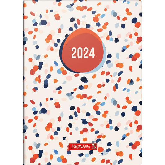 BRUNNEN Taschenkalender Sprinkle 2024 10x14cm2S/1