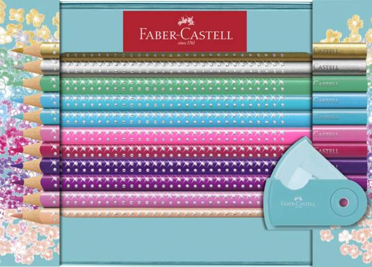 Faber-Castell Geschenkset Sparkle Buntstifte, 20 Stück