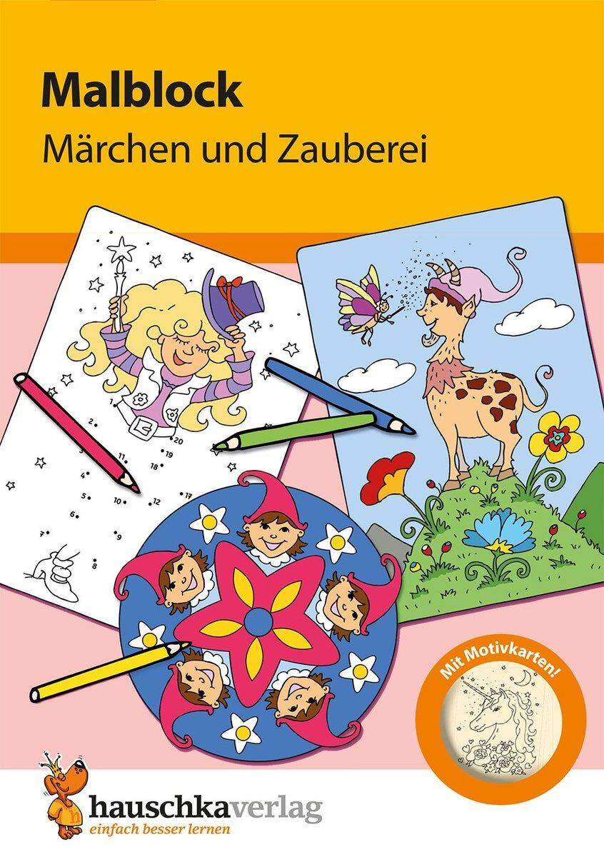 Hauschka Verlag Malblock Märchen und Zauberei