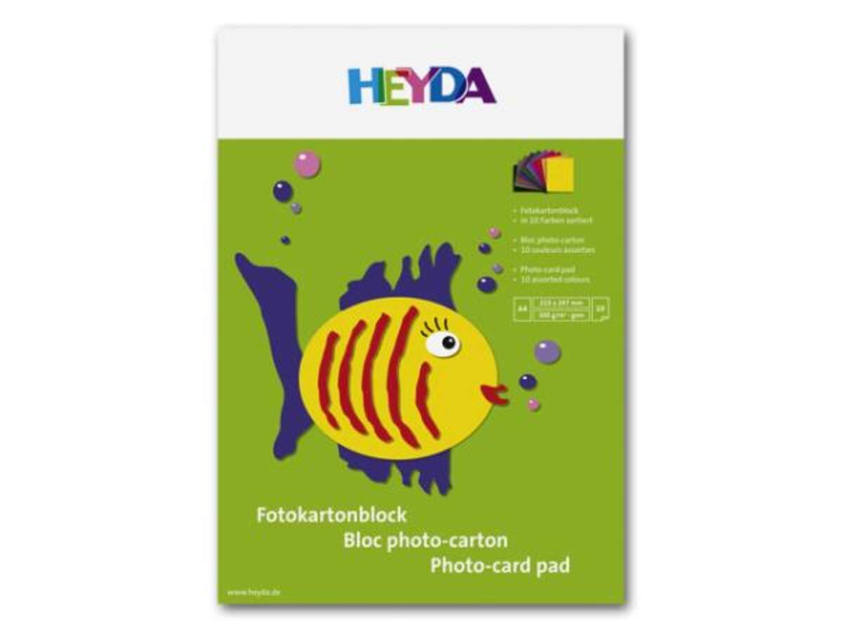Heyda Fotokartonblock A3 300g/m² 10 Blatt