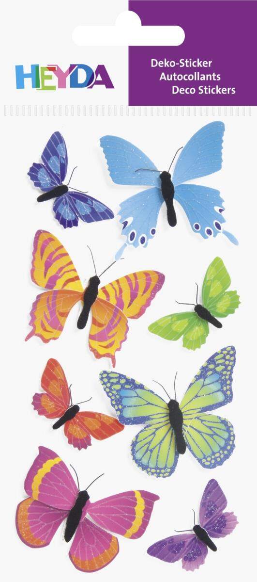 Heyda Sticker Mix Schmetterlinge 2
