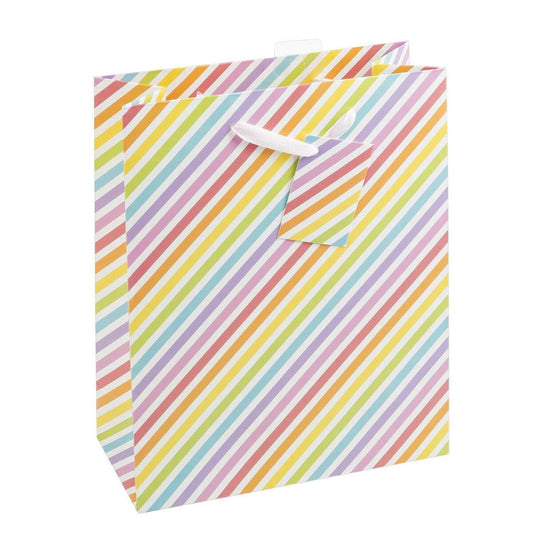 Idena Geschenktasche "Rainbow", 23 x 18 x 8 cm