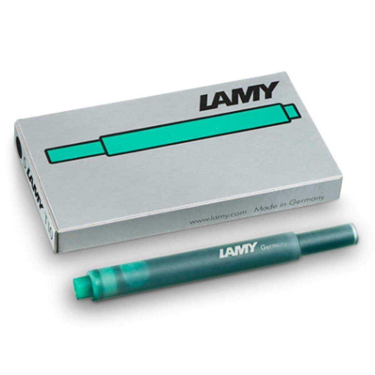 LAMY Tintenpatronen T10 grün, 5 Stück