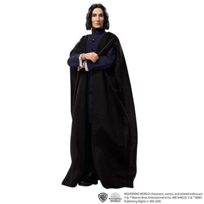 Mattel Harry Potter Professor Snape Puppe (ca. 30 cm) mit Zauberstab