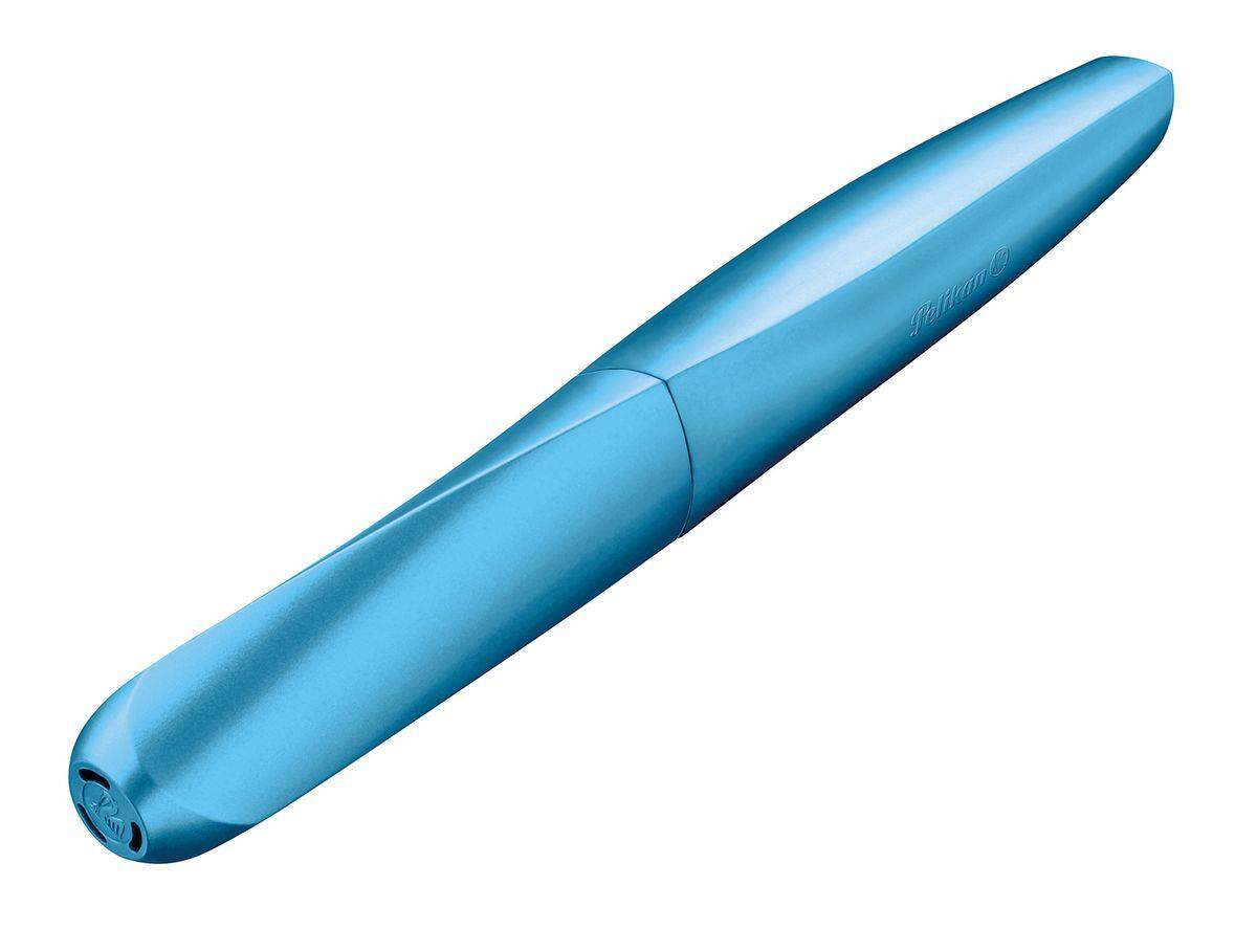Pelikan Twist® Roller Twist, Frosted Blue universell für Rechts- und Linkshänder