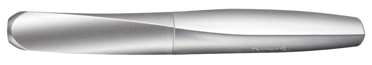 Pelikan Twist® Tintenroller Silver, universell für Rechts- und Linkshänder