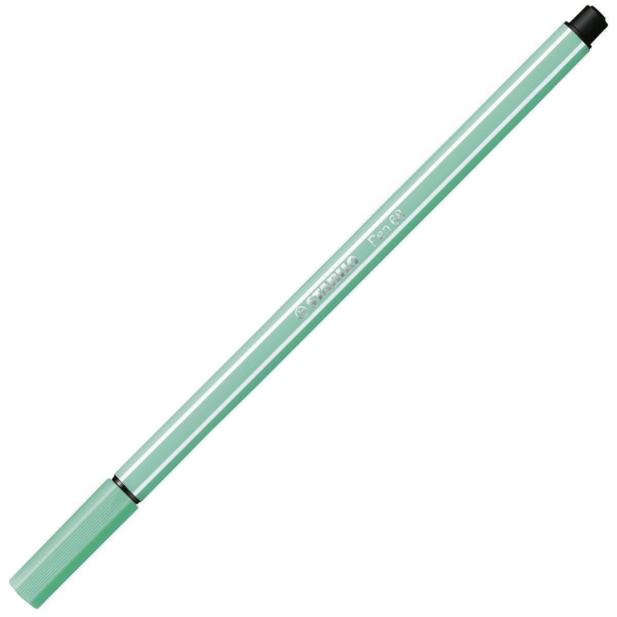 Premium-Filzstift - STABILO Pen 68 - Einzelstift - eisgrün