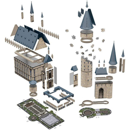 Ravensburger 3D Puzzle - Hogwarts Castle Harry Potter, 540 Teile