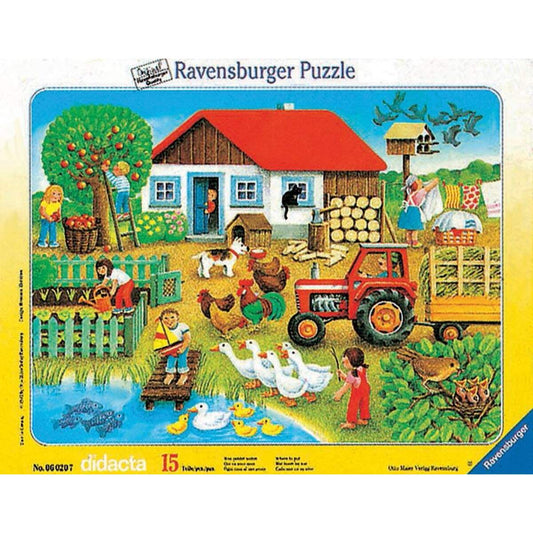 Ravensburger Puzzle Was gehört wohin?, 15 Teile