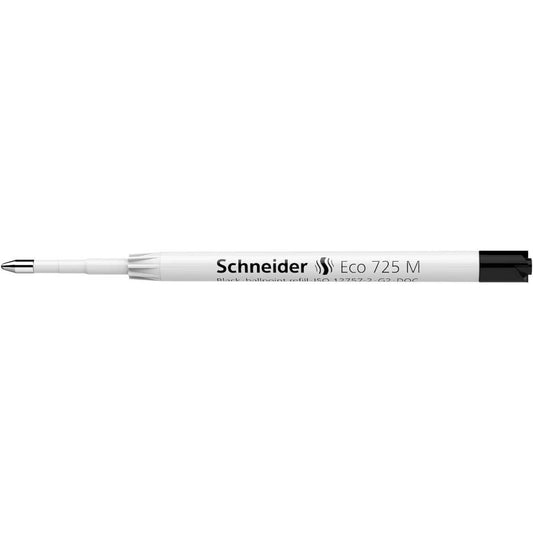 Schneider Kugelschreibermine Eco 725, Großraummine ISO-Format G2, dokumentenecht, M, schwarz