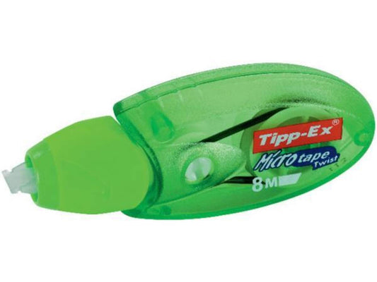 Tipp-Ex Korrekturroller Microtape Twist, 8 m x 5 mm, grün